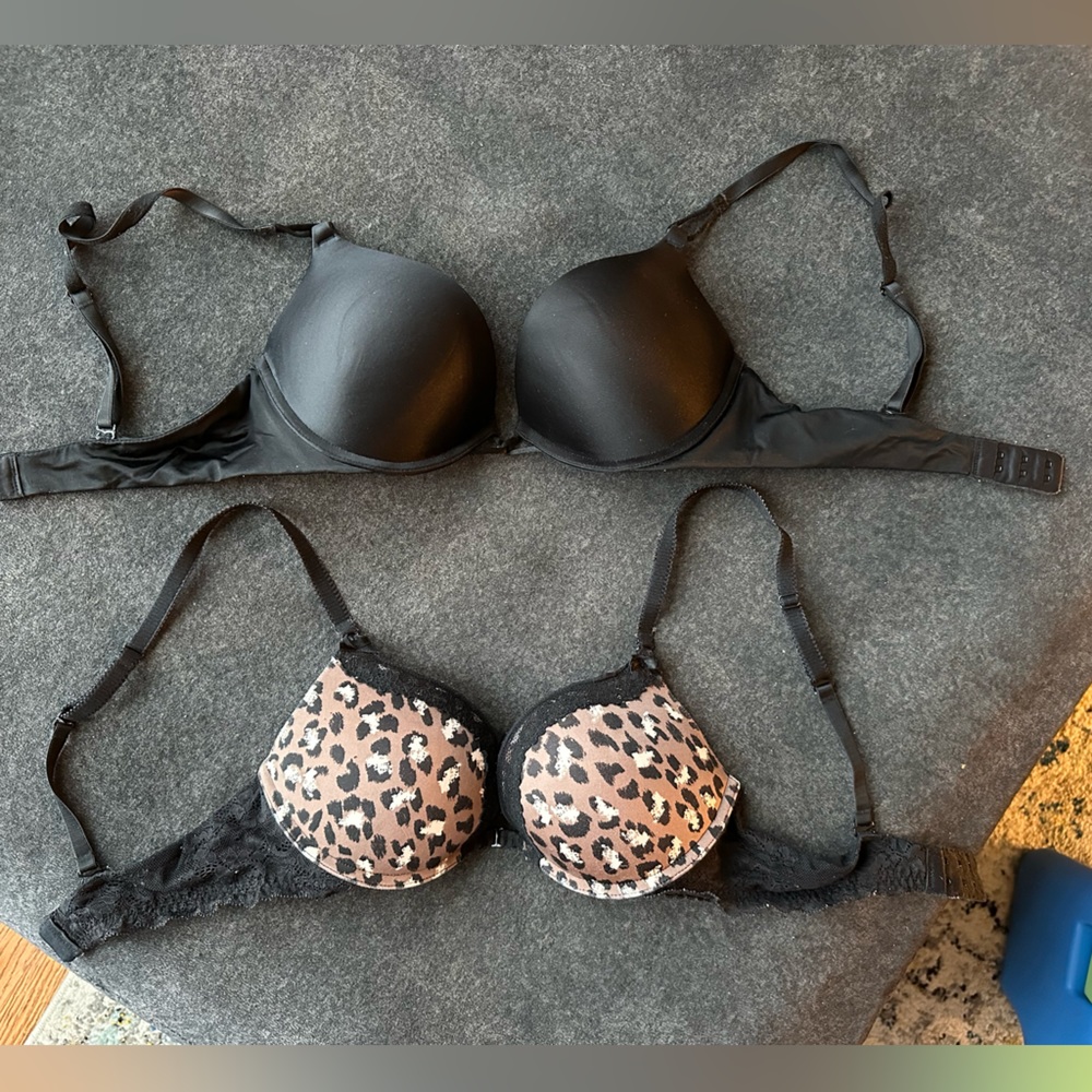 Victoria’s Secret bombshell plunge Aerie 34B bra bundle